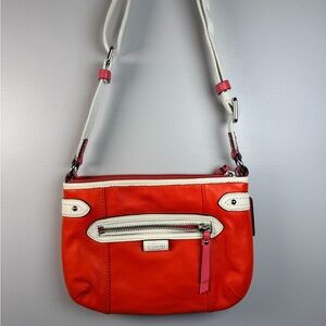 Coach Daisy Orange Crossbody Bag Hangtags